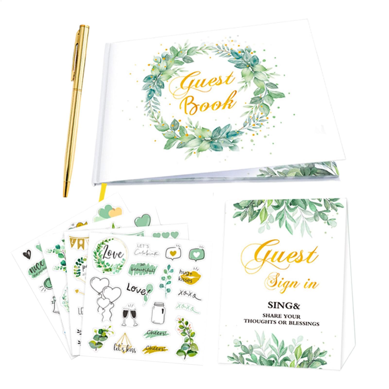 Livre d'or pour mariage 120 pages : conservez tous vos messages