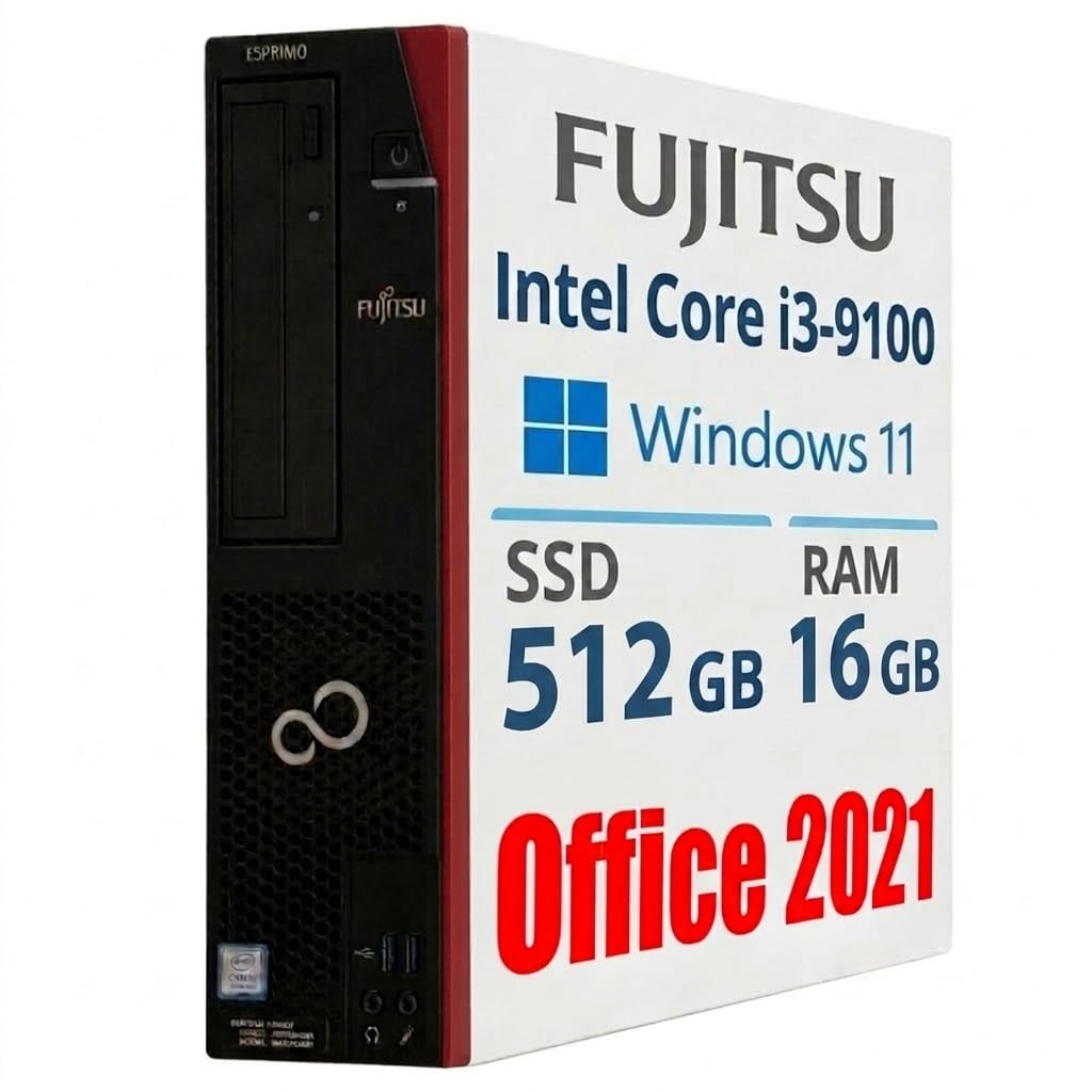 Amazon.co.jp: 【整備済み品】富士通 ESPRIMO D588 第9世代i3-9100
