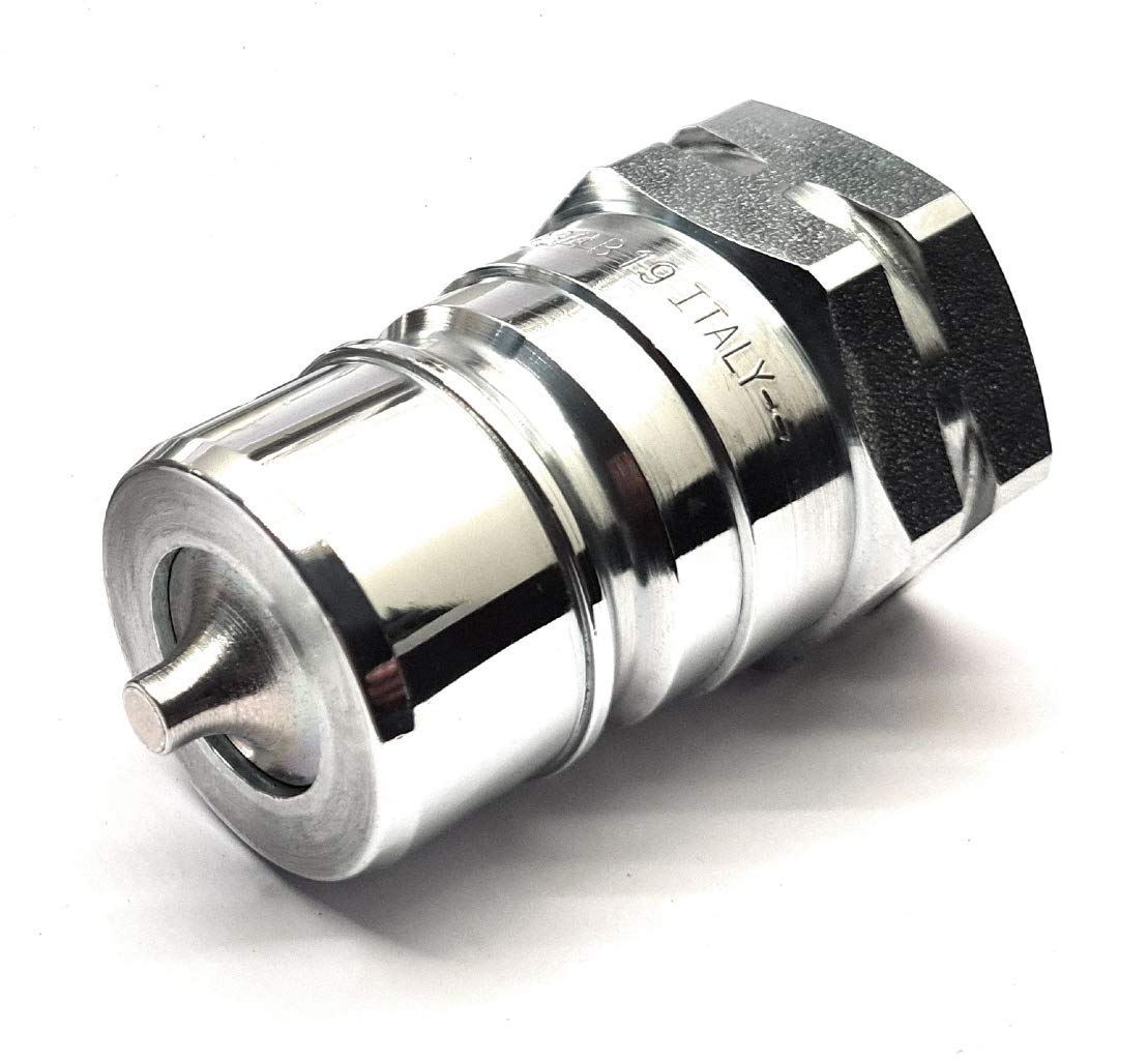 Dnp Srl Men's Hydraulic Probe Iso A 3/4" Bsp Quick Release Coupling – Hydraulic Quick Connect Fitting, Iso 7241-A, Bsp Thread Connector For Industrial & Agricultural Equipt