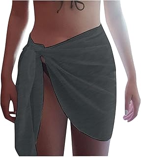 Vestido de dos piezas para mujer, verano, sólido, sexy, falda de playa, nudo lateral, falda corta sexy, traje de baño, vestido de punto