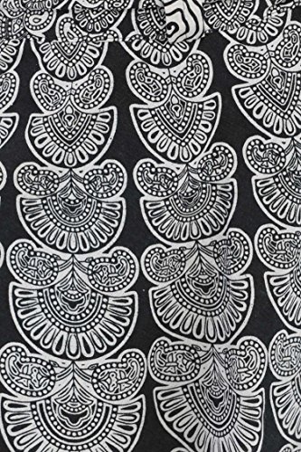 Image of Exotic India Sanganeri Wrap-Around Mini-Skirt with Printed Motifs