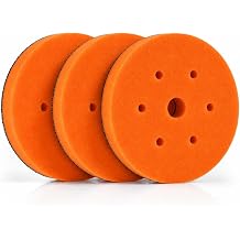 Classic Motoring 6" Polishing Foam Pads 3-Pack Light Correction & Swirl Removal Fits 6" Backing Plate