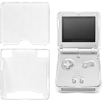 Anti-Kratzer Hart Transparent PC Schutzh lle Kompatibel mit Gameboy Advance SP Klare PC Abdeckung for Konsole Gaming Zubeh r Robuste Hartschale