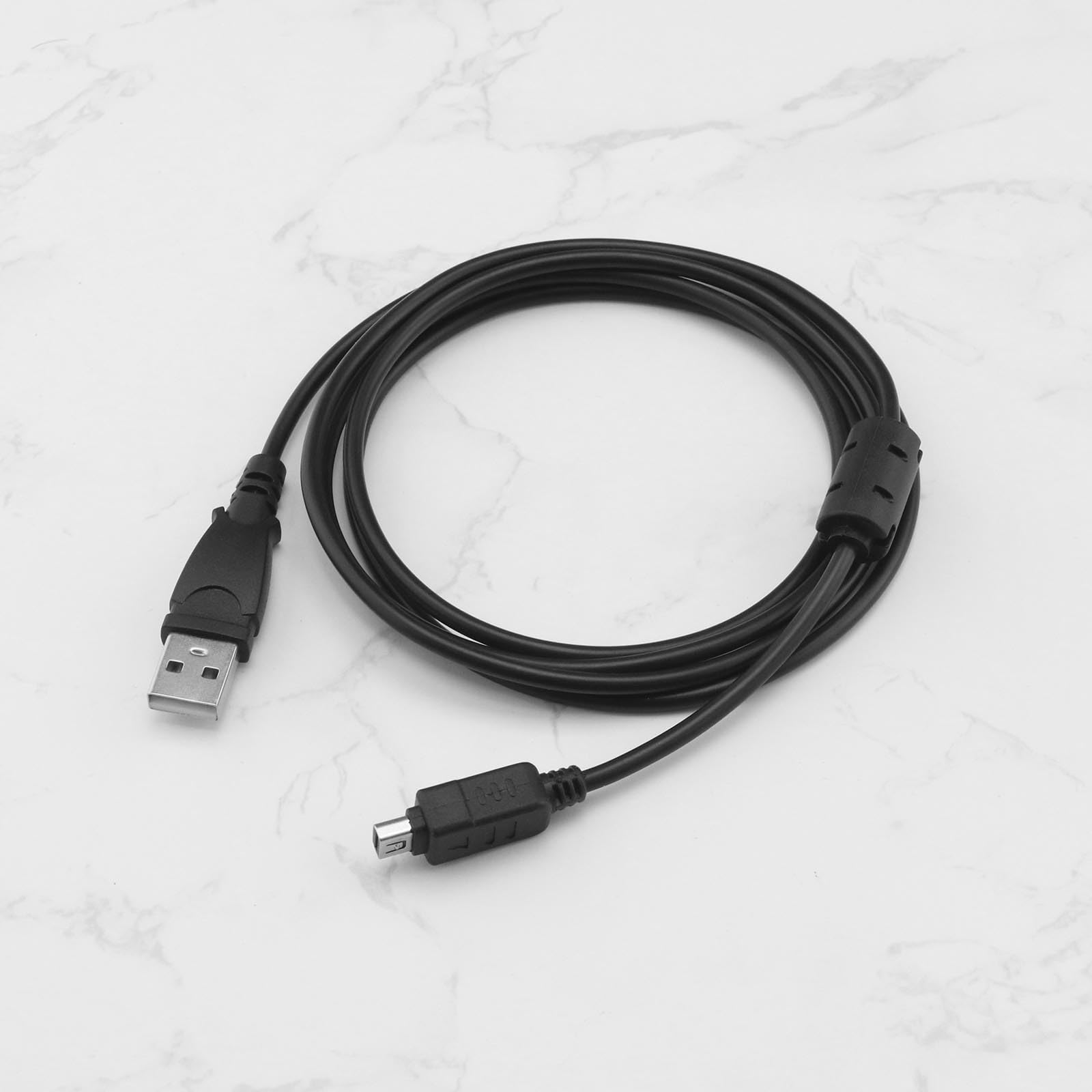 EMagTech Cavo USB Per Fotocamera 1,5m - Compatibile Con Olympus CB-USB5, CB-USB6, CB-USB8 - Carica E Trasferimento Dati