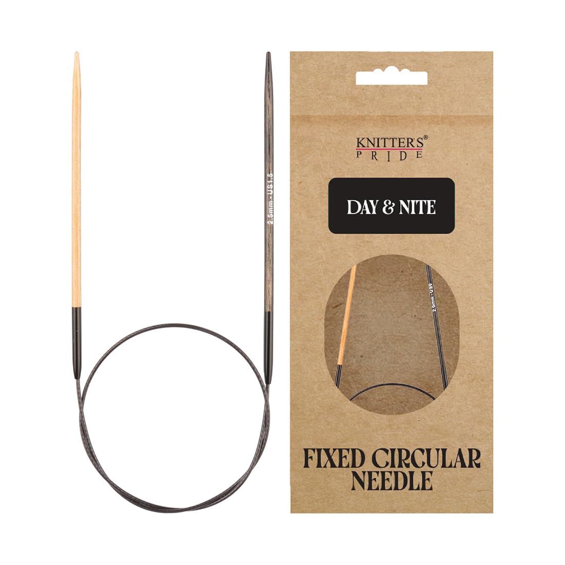 Knitter's Pride Day & Nite Circular Needle 100 cm 2.5 mm - 1 piece