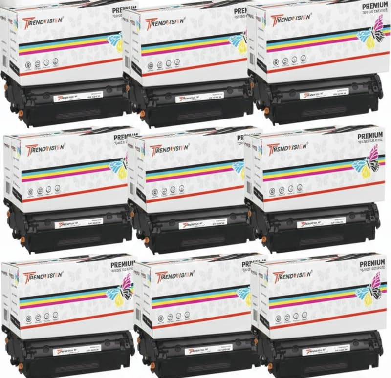 Image of Compatible with HP Q2612A /12A Toner Cartridge (Pack of 10) for LaserJet 1010 /1012 /1015 /1018 /1020 /1022 /1022N /1022NW / 3015 /3020 /3030 /3050 /3050 AIO / 3052 /3055 /M1005 (Pack of 10)