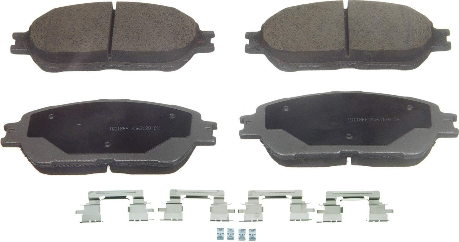 Wagner Brake ThermoQuiet QC906A Ceramic Disc Brake Pad Set TQ - Ceramic QC906A