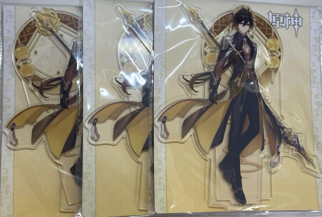 Amazon.co.jp: 原神 鍾離 立ち絵 アクリルスタンド 3点 : おもちゃ