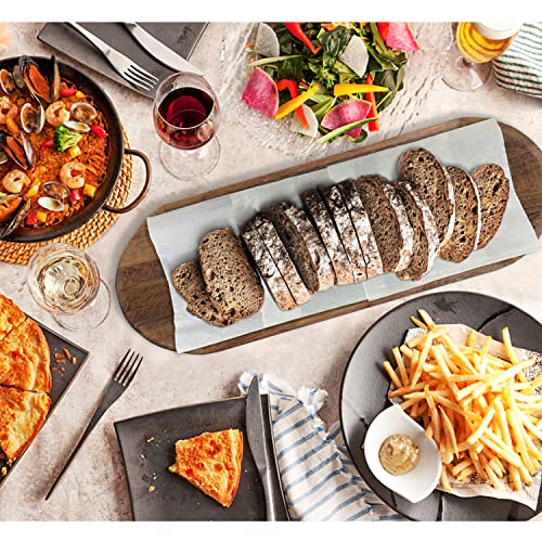 Jjuuyou Large Wooden Bowls For Decor Antique Brown Vintage, Long Carved Oval Farmhouse Kitchen Counter Fruit Bowl, Decorative Dough Bowls For Centerpiece Wood Bowl L17 X W6 X H1 Inch #TOP3