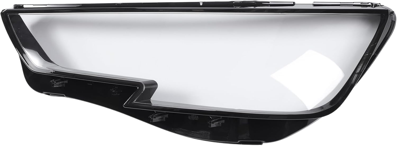 Headlight Lens Cover Headlight Headlamp Lense Clear Lens Cover for Audi A4 2016-2019 Black,Clear Pc 1 Pc Front Left Car