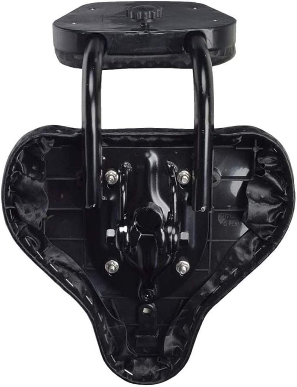 自転車サドル、自転車パーツ、コンフォート、背もたれサポート付き大型フェイクレザーカバー