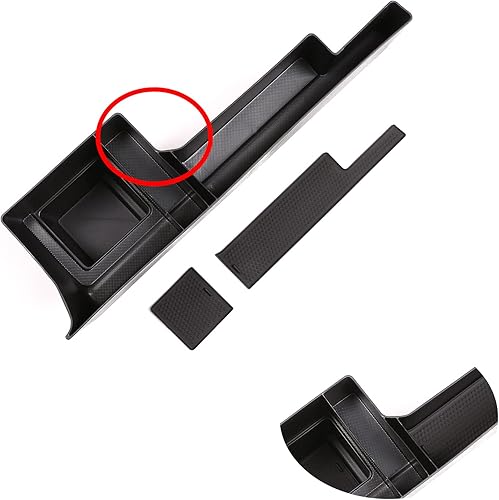 Compatible con Toyota Land Cruiser Prado FJ150 150 2010 2011 2012 2013 2014 2015 2016 2017 ABS consola central de coche multifunción caja de