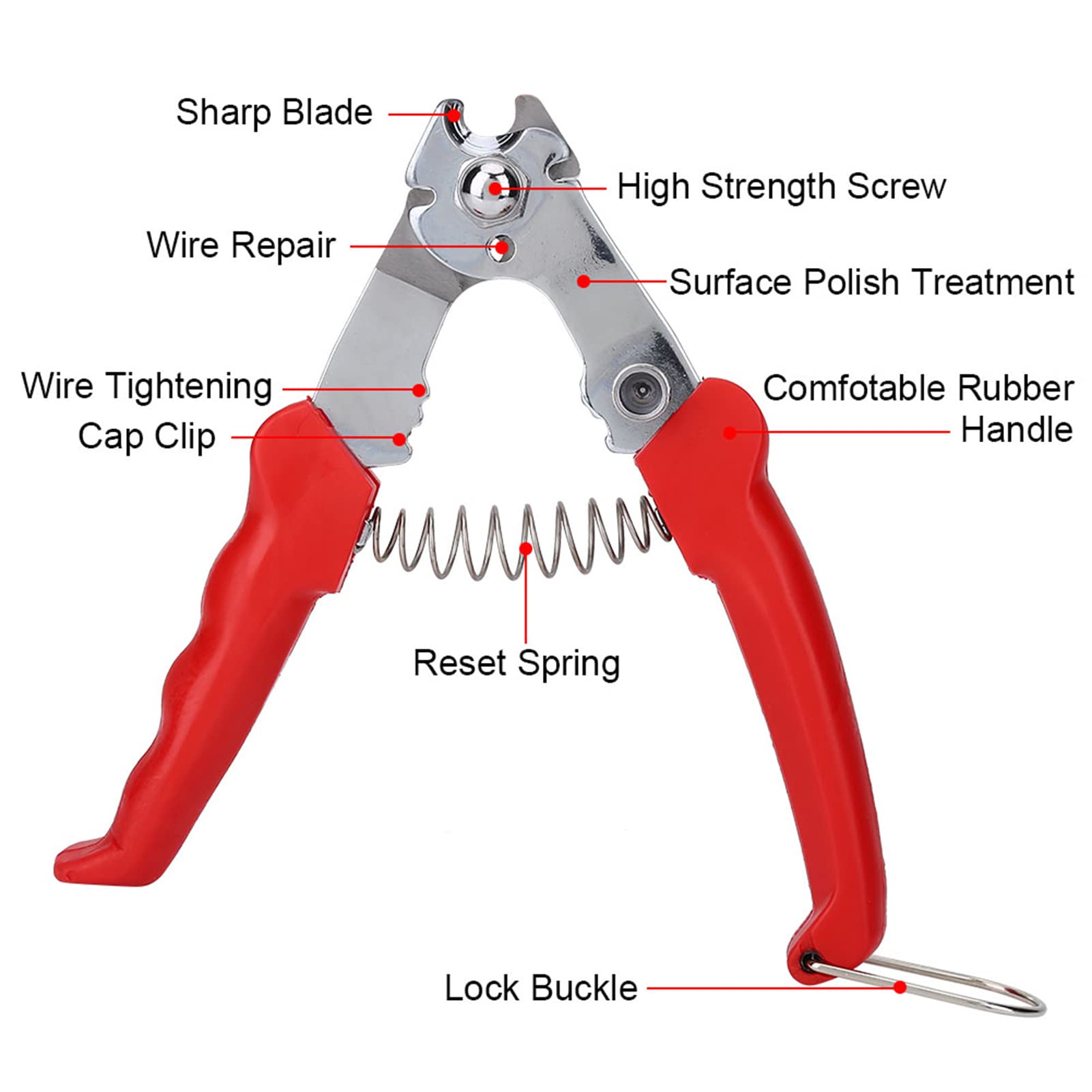 Repair Tool, Multifunctional Spoke Brake Wirecable Cutter Repair Tool