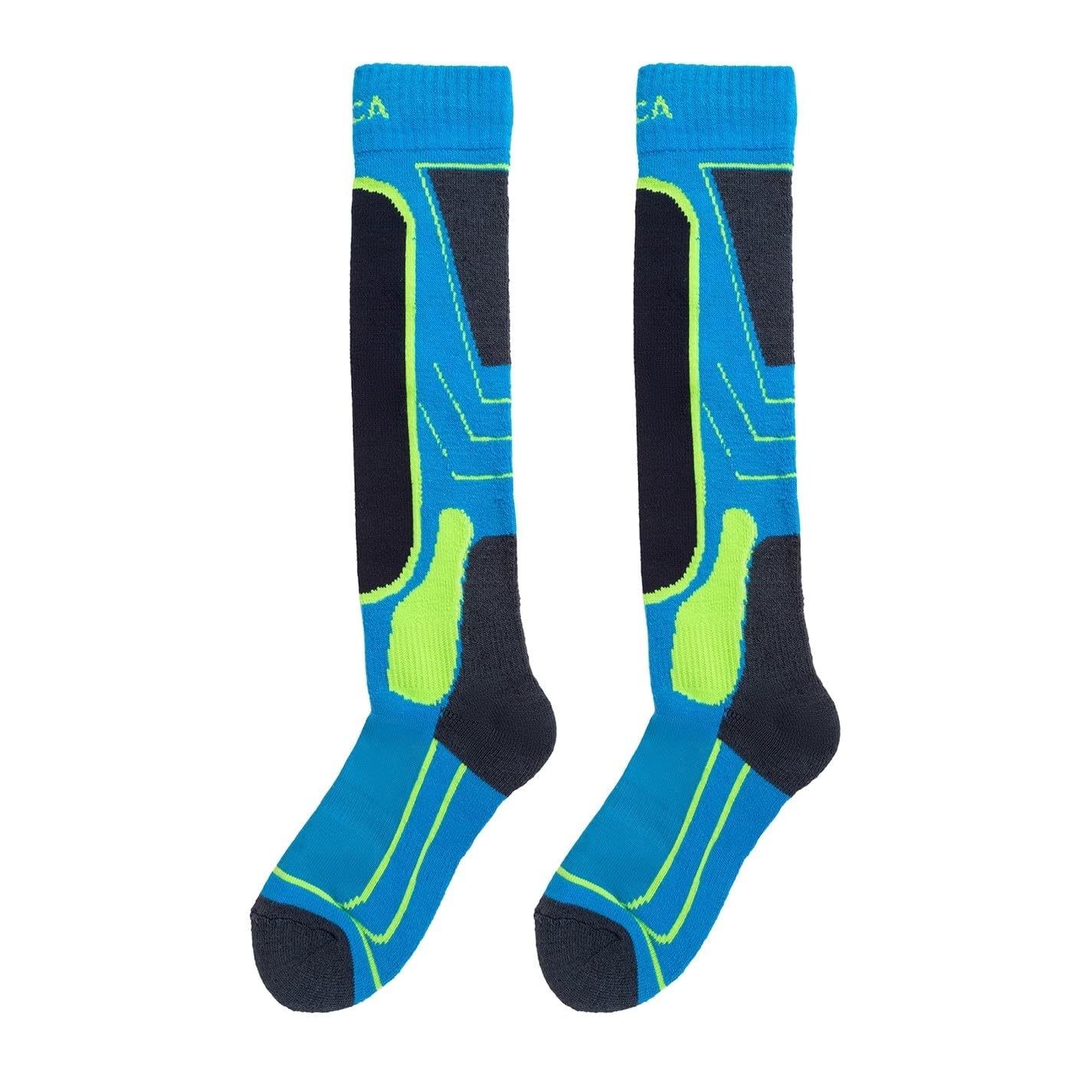 Nevica  Blue Meribel 2 Pack Ski Sock  in Size 1 - 6, Sports Direct