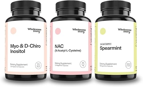 Wholesome Story Mio-inositol y D-Chiro Inositol, N-acetilcisteína y menta verde orgánica