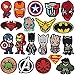 20 Pieces Patch Thermocollant Enfant Ecusson Iron on Patches écusson à Coudre Enfant Thermocollant Vêtement DIY Broderie Autocollant de Patch pour vêtements jeans chapeau t-shirt