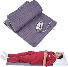 Metron Extra Large Heating Pad 52"x22" for Full Body Pain Relief and Winter Bed Warmer, Electric Heat Pad for Back Legs Shoulders and Period Comfort with 3 Heat Settings, Fast Heating and Soft Quilted Fabric