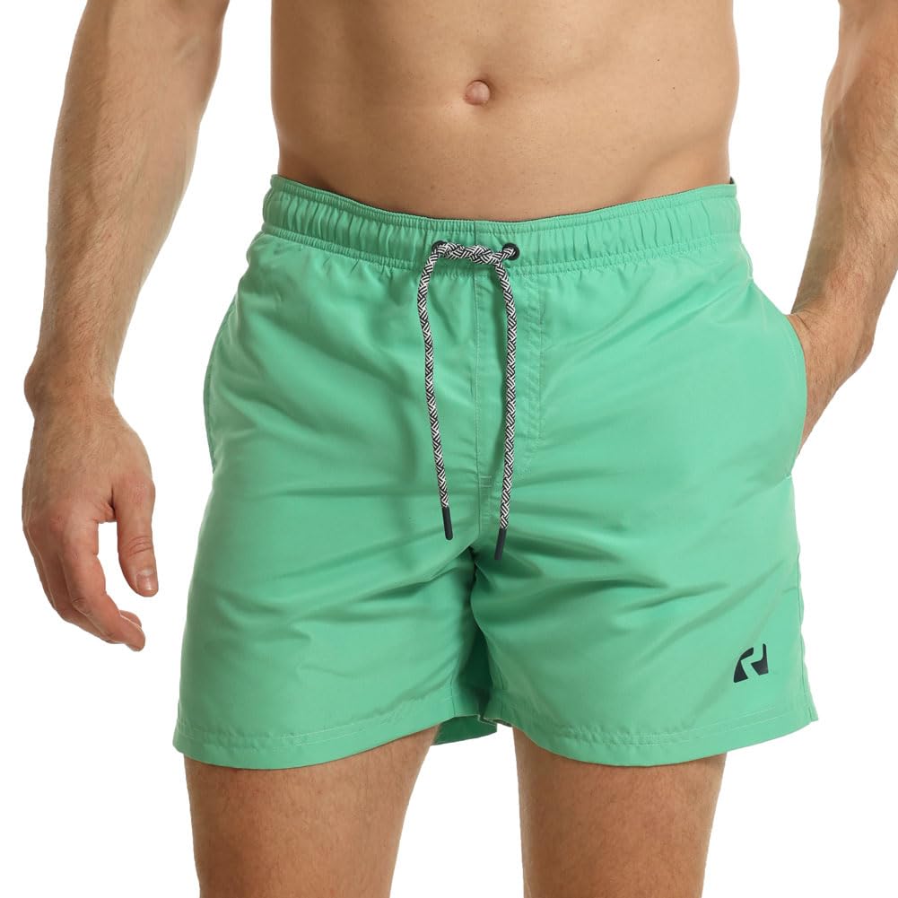 RIPT Essentials Bañador para hombre Shorts de Baño con Protección Solar UV 50 de Secado Rápido