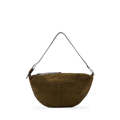 AllSaints Luna Suede Shoulder Bag Women