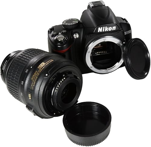 Miniatura 3 de Tapa del cuerpo de cámara y cubierta de lente trasera para Nikon D3, D4, Df, D300, D300S, D750, D700, D800 D800E, D610, D600, D70, D70S, D80, D90,