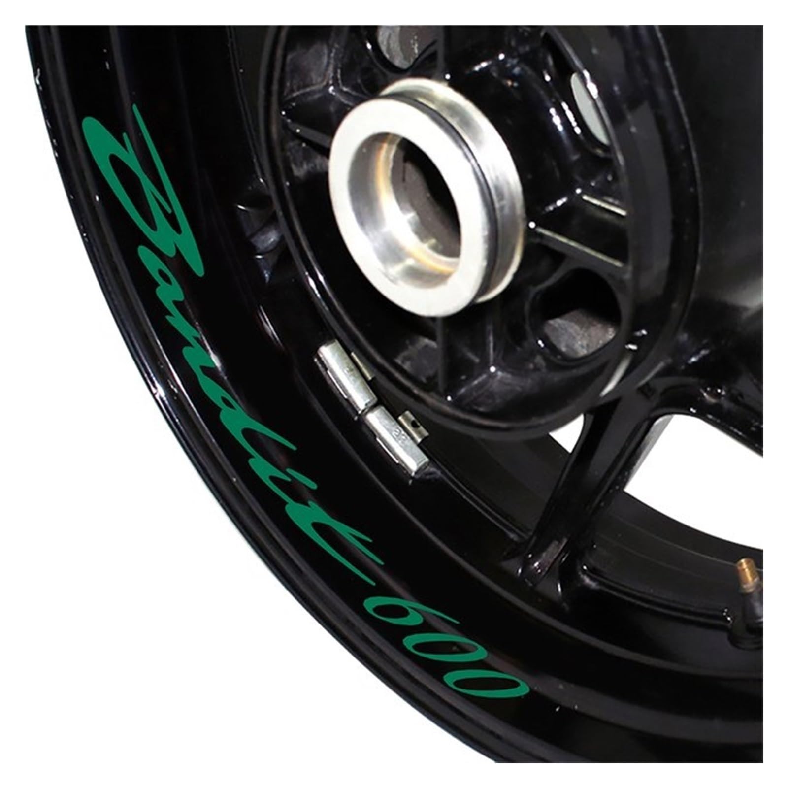 Motorcycle Wheel Stickers Night Reflective Decorative Rim for Suzuki for Bandit 600(Style 3)