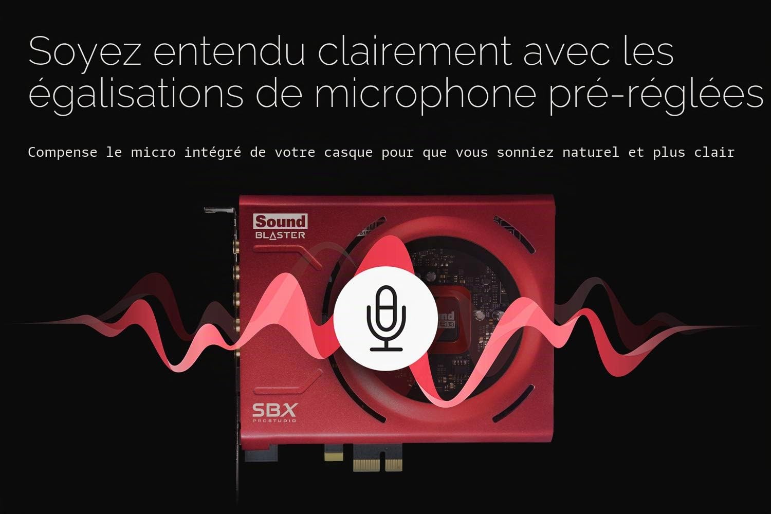 Creative Sound Blaster Z SE Carte Son Interne PCI-e et DAC, 24 bits/192 kHz, SNR 116 DB, ASIO, ampli Casque 600 Ω, égaliseur Micro, Discret 5.1/virtuel 7.1, Prend en Charge Dolby Digital Live, DTS