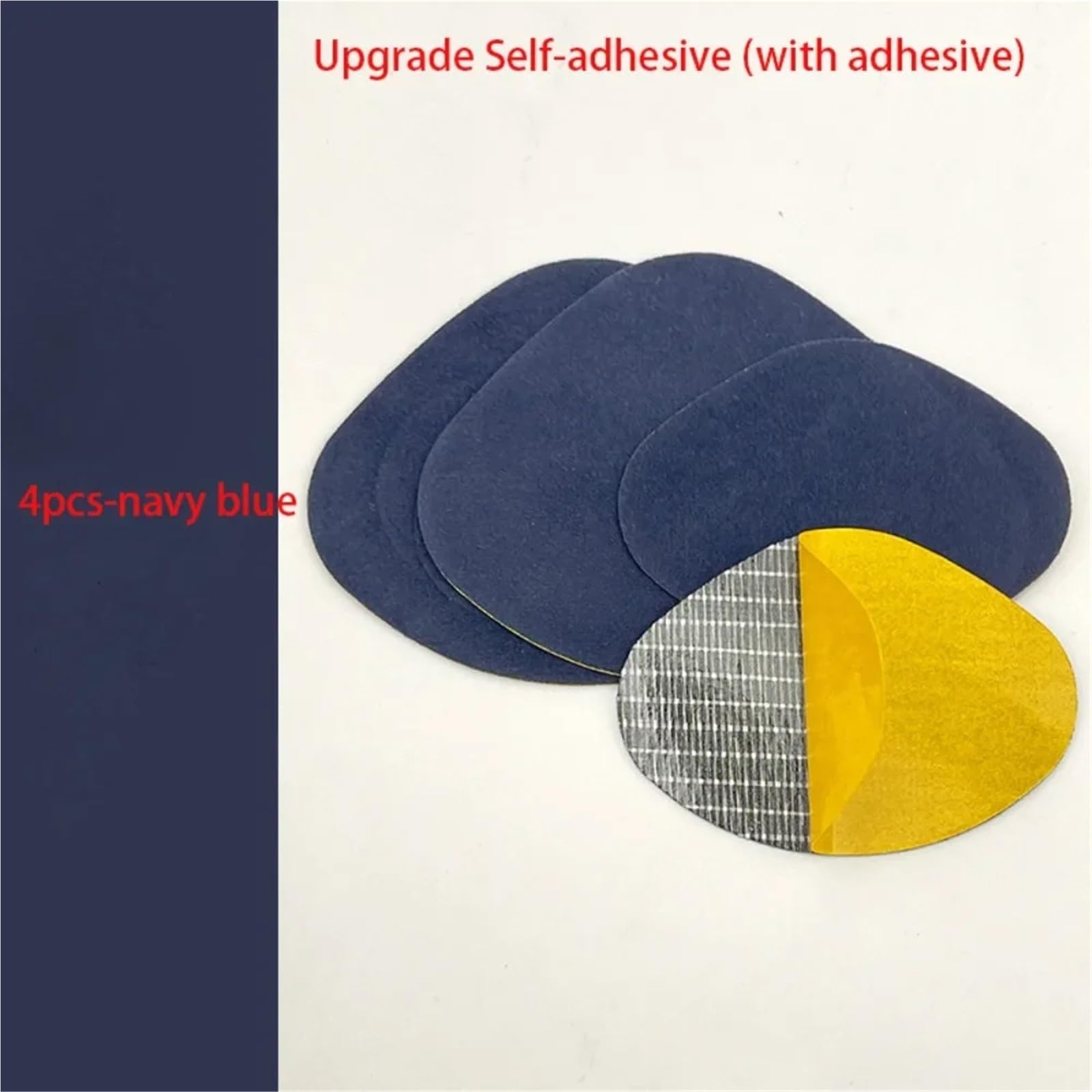 Parches autoadhesivos for zapatos deportivos, plantilla for el talón, parche adhesivo con orificio de reparación cuero microfibra, 36 Uds per punta e tallone di sneakers