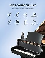 Vista 6 de Metrónomo mecánico M1 para piano, guitarra, bajo, ukelele, tambor, violín, saxofón, trompeta y otros instrumentos musicales, ritmo y ritmo de pista