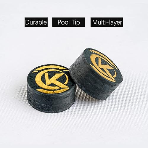 Miniatura 7 de KONLLEN Puntas para taco de billar de billar para billar de billar de 0.551 in, 6 capas, accesorios de billar