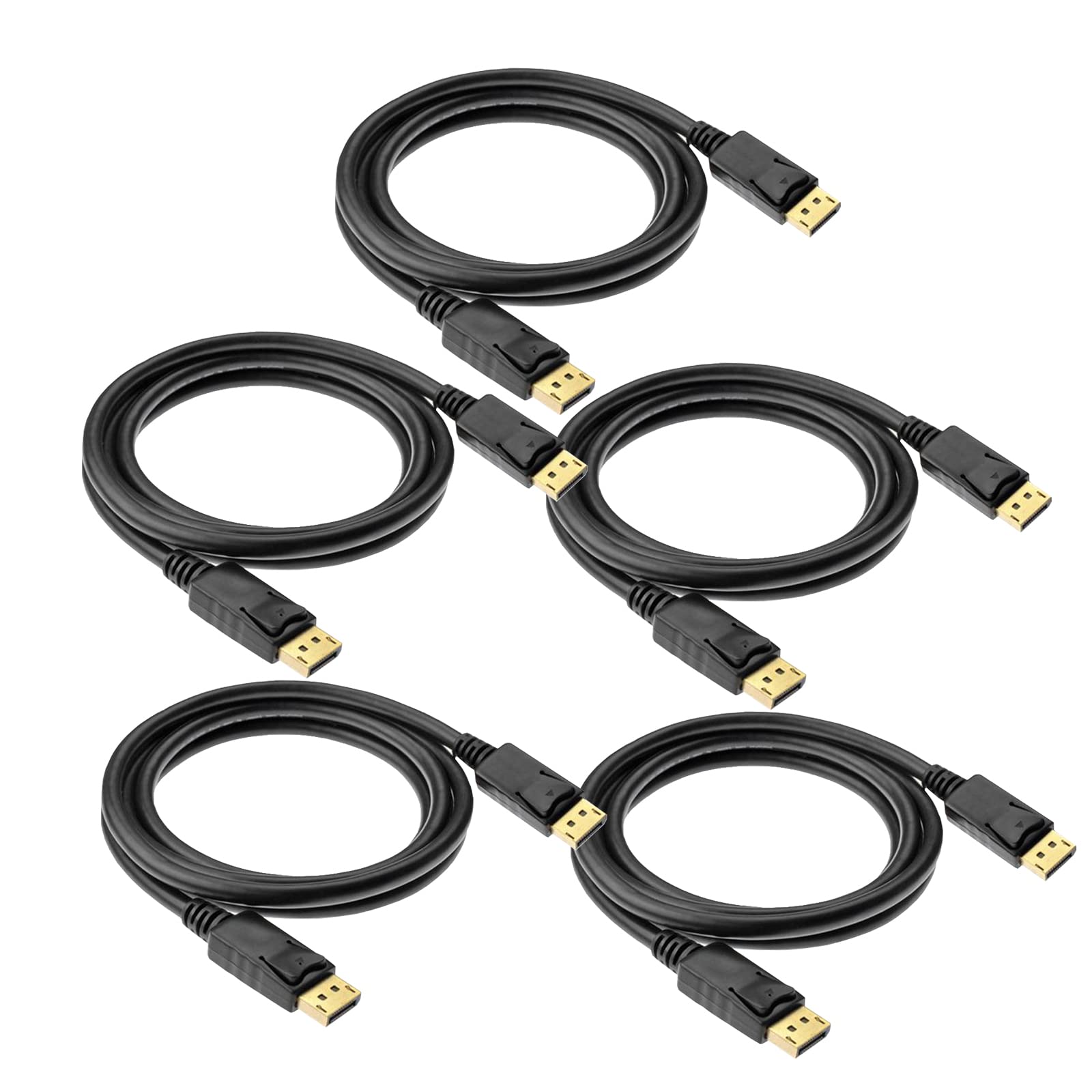 Anbear DisplayPort to Displayport Cable 6 Feet, Gold Plated Display Port to Display Port Cable 4K@60HZ Resolution(Male to Male) for DisplayPort