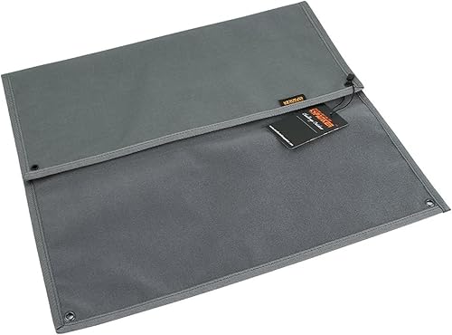 Miniatura 3 de EXCELLENT ELITE SPANKER Tablero de exhibición de parches tácticos, panel de soporte militar plegable (gris, mediano)