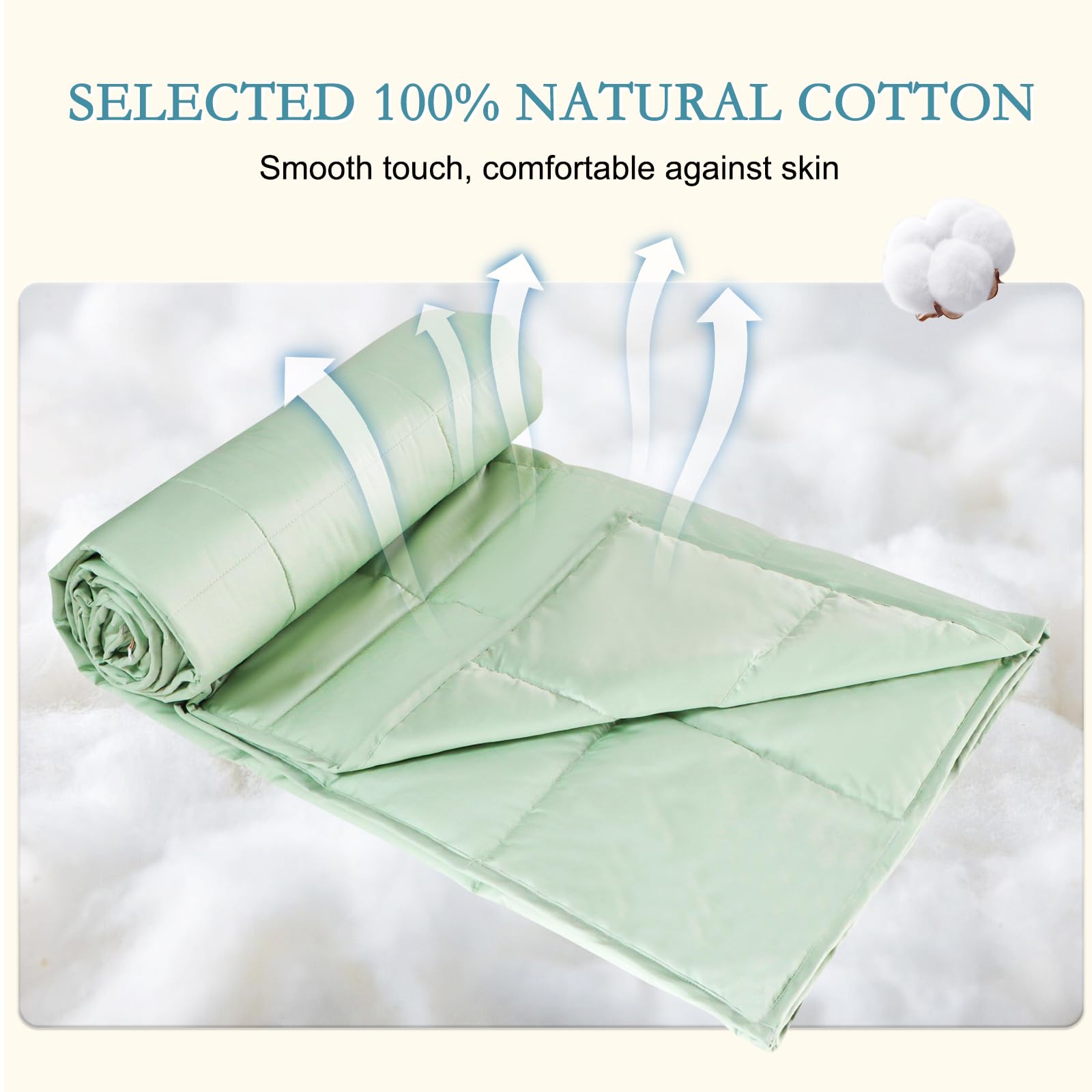 YOUR MOON Couette Légère En Laine Luxueuse Pour Lit Jumeau, Couette D'été Légère, Garnie De Laine Australienne 100 % Naturelle, Rayonne Jacquard Dérivée De Coquille De Bambou (blanc