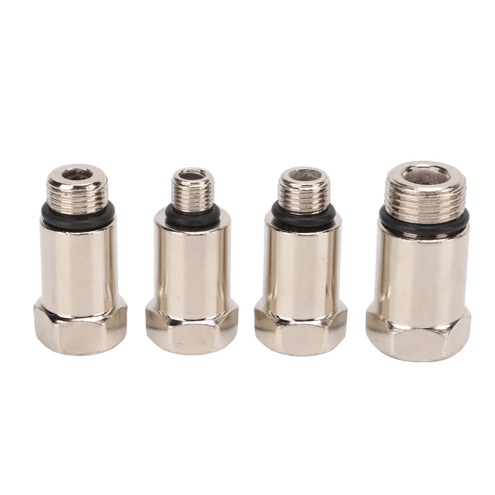 Generic Probador de Fugas de Cilindro, Herramienta de Detección de Doble Calibre para Control de Presión de Compresión del Motor de Gasolina, Kit Completo para Uso Universal