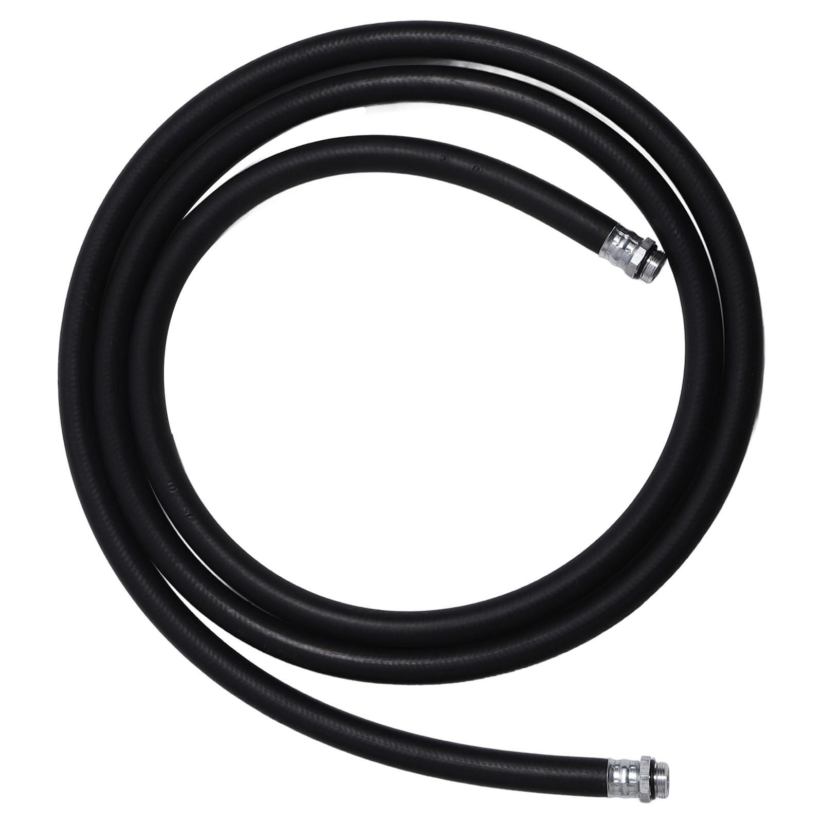 Alomejor Tubo per Trasferimento Carburante Tubo in Gomma per Pompa Carburante 4 Metri con Connettori Resistente all'usura A Prova di Perdite per Sistemi di Alimentazione Automobilistica Motori (28