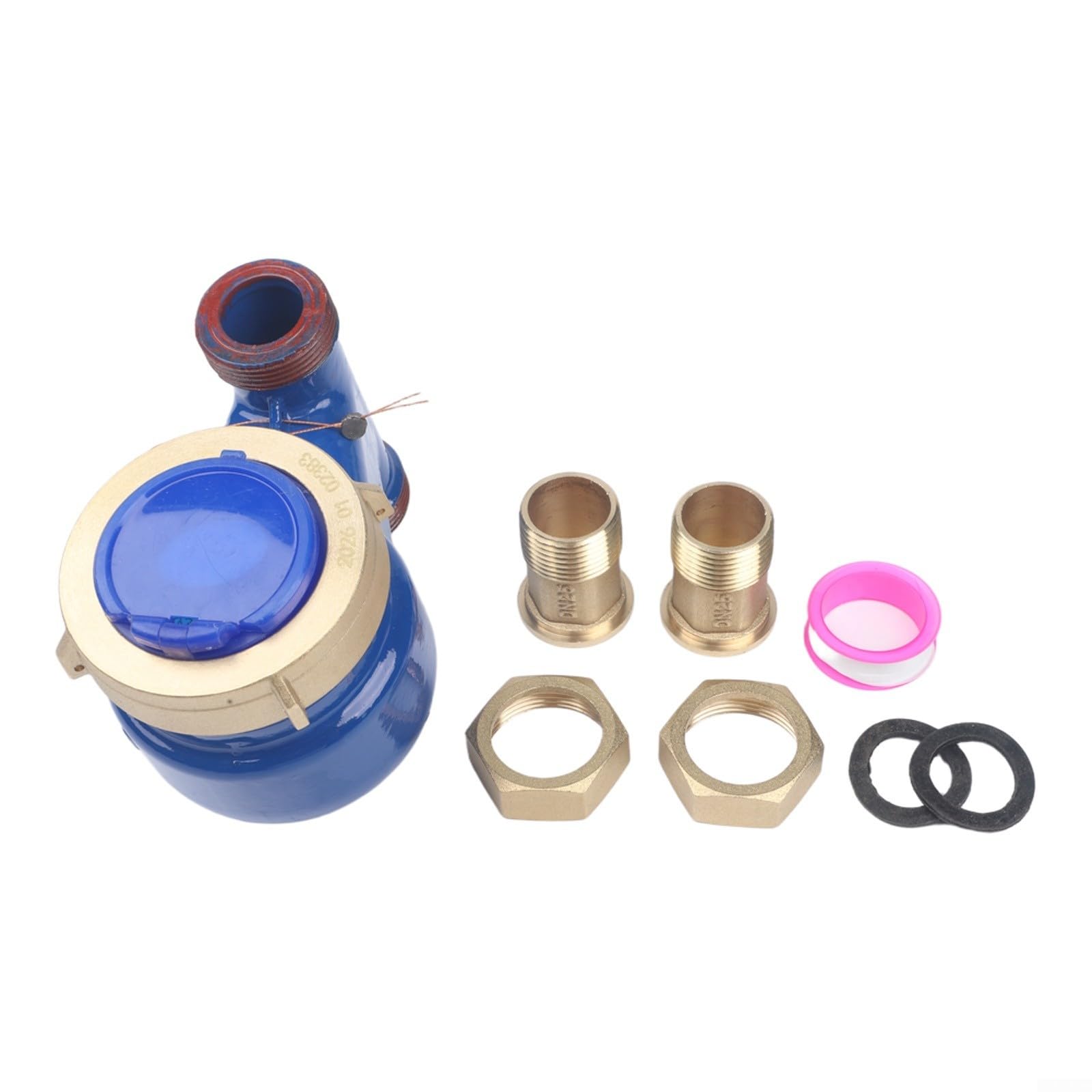 Contador de Agua Vertical DN15 Cobre para preciso Contador de(DN25)