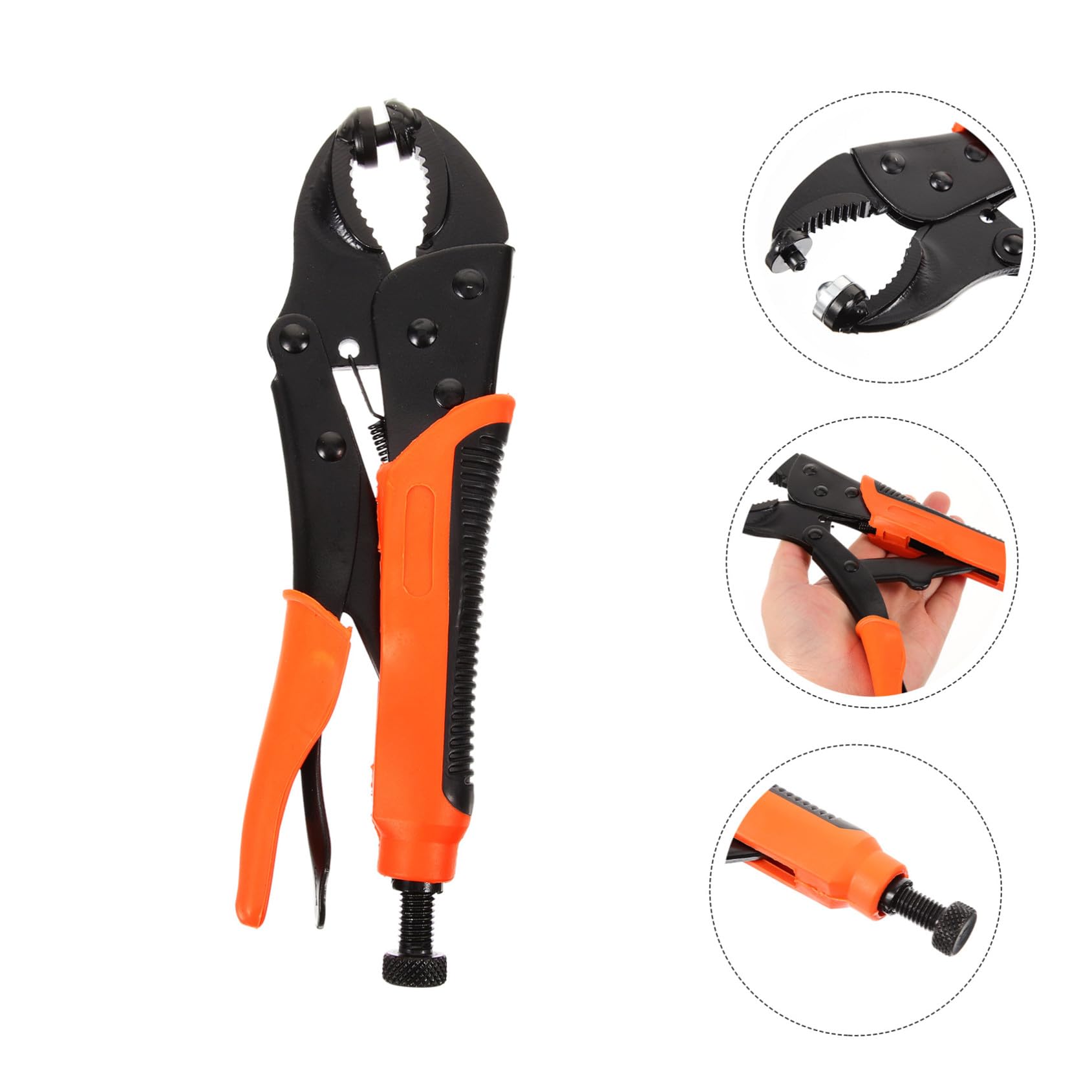 HEMOTON Kit de alicates de Hebilla de Punta Hechos a broches de presión Herramienta de Sujetadores de botón Herramienta de Botones para Bolsas DIY botón de Cinco