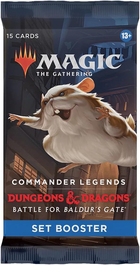 Magic The Gathering D10050001 D&D Battle for Baldurs Gate Commander Legends Set Booster, Multicolor
