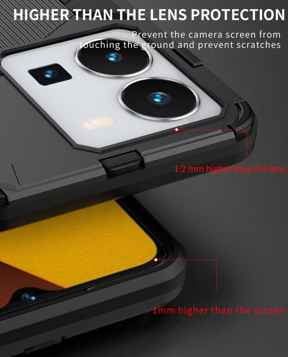 Coque Gradient Color TPU Pour Vivo Y55 5G, Housse Antichoc Transparente Avec Coins Renforcés Et