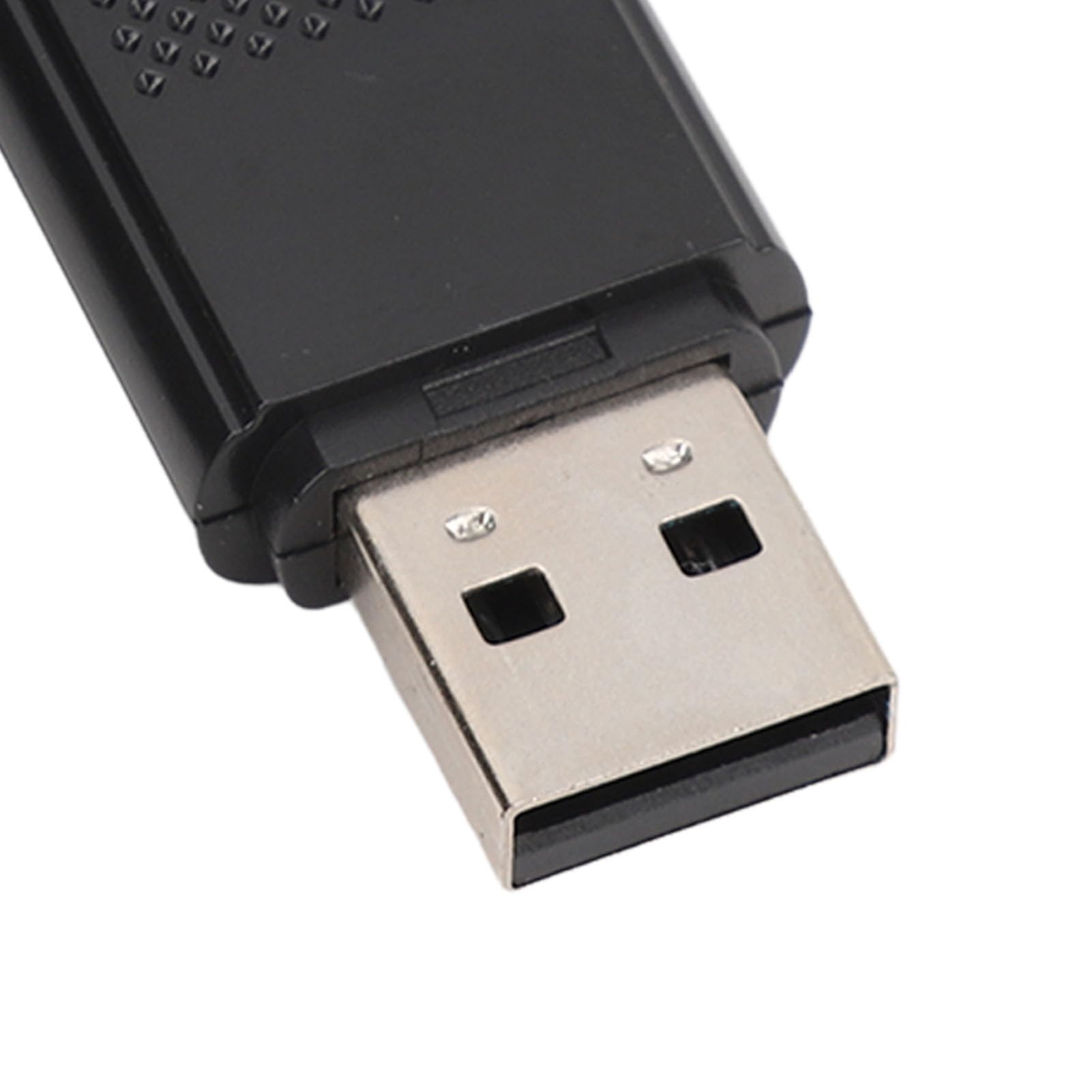 Receptor Dongle USB VR, Dongle Inalámbrico Confiable Portátil 2PCS VR para PC (Negro Transparente)