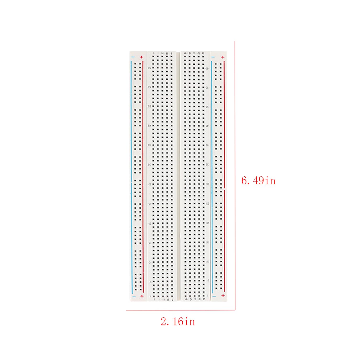 Kit di schede PCB prototipo senza saldatura a 830 punti, basetta senza saldatura, per Arduino Proto Shield Distribution Connecting Blocks.