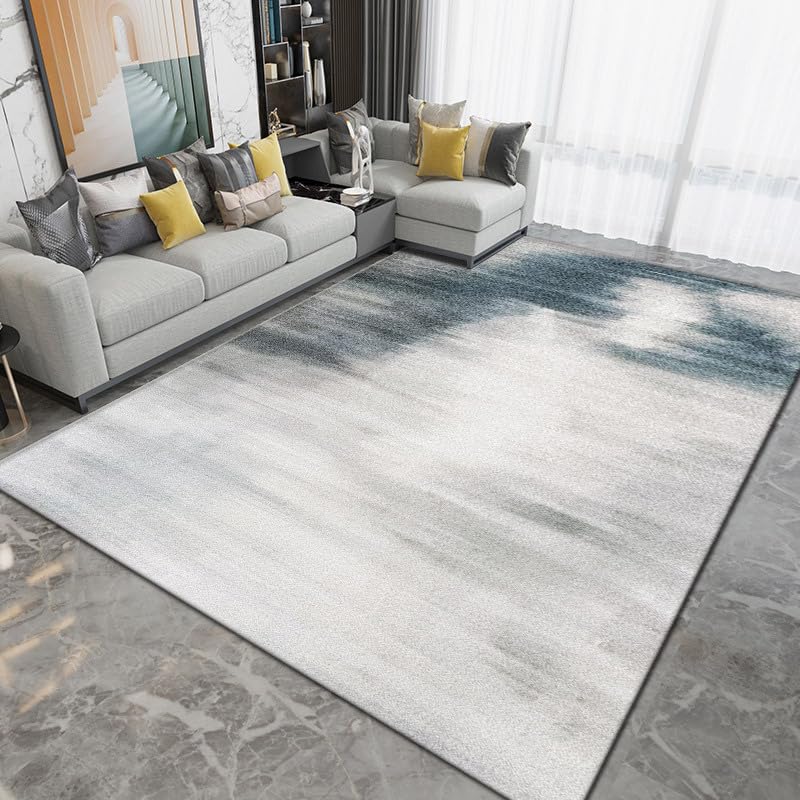 Tapis de sol doux pour salon et chambre motif abstrait moderne 200 x 290 cm