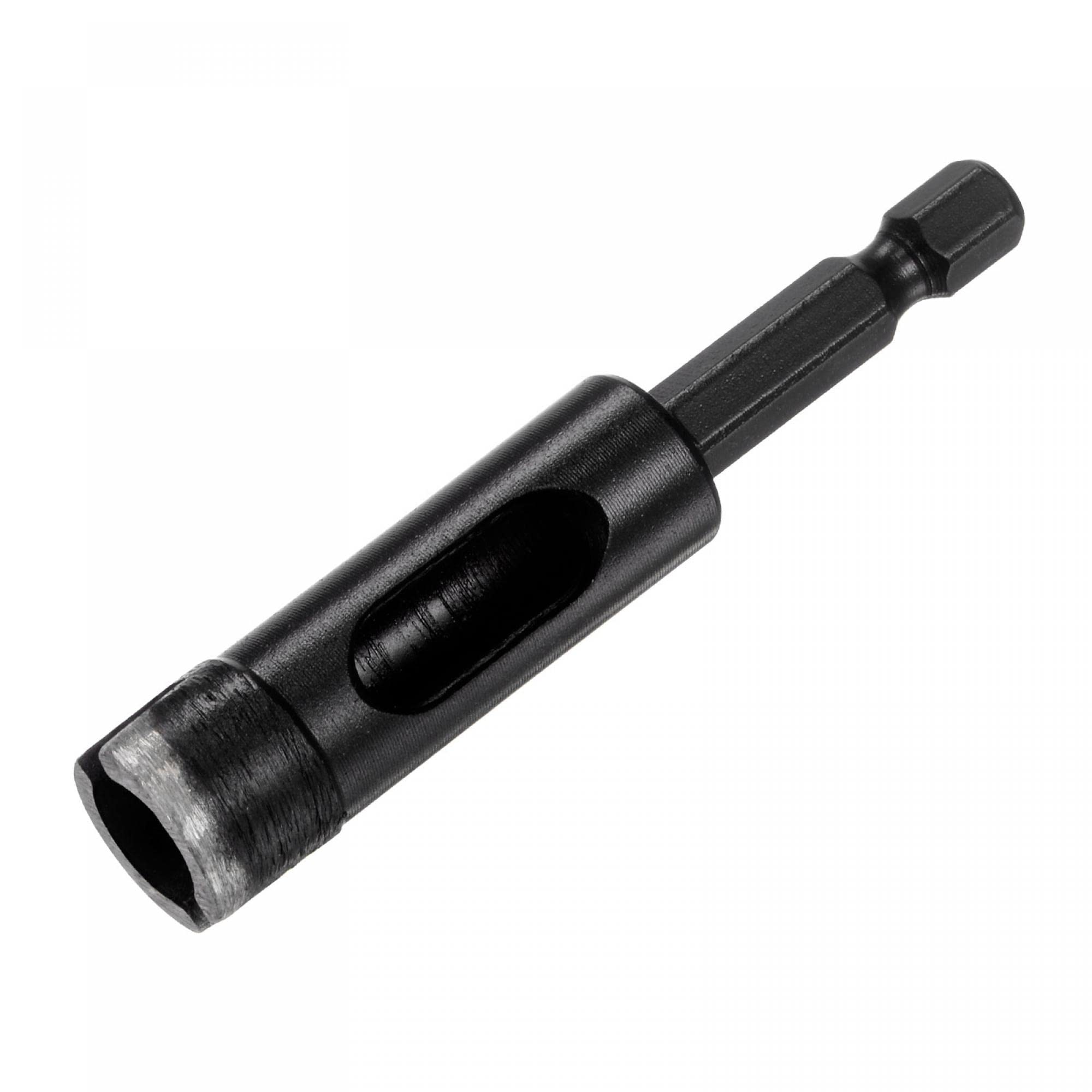 sourcing map Diamond Hole Saw Core Drill Bit, 14mm Diameter 1/4" Hex Shank Sintered Diamond Hole Cutter for Masonry Porcelain Tile Marble Stone