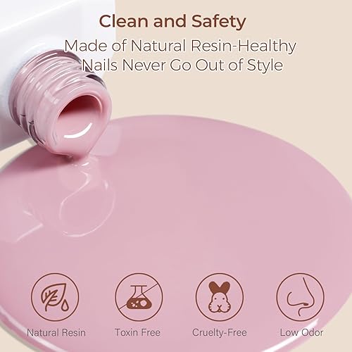 Vista 225 de AILLSA - Esmalte de uñas en gel pastel macaron, verde menta, colores brillantes de verano, algodón de azúcar, gel UV semipermanente, manicura