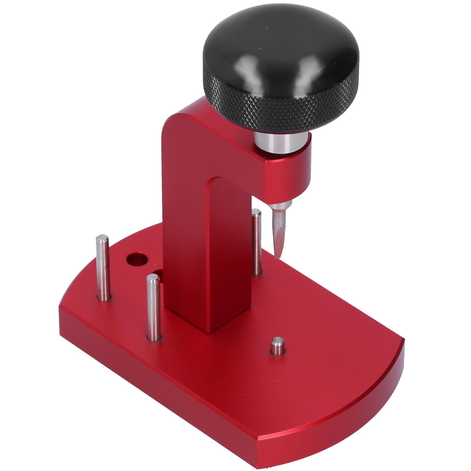 Abrelatas profesional para la parte posterior de relojes, máquina para abrir la tapa inferior del reloj, herramienta de reparación de relojes de aleación con mango ergonómico y