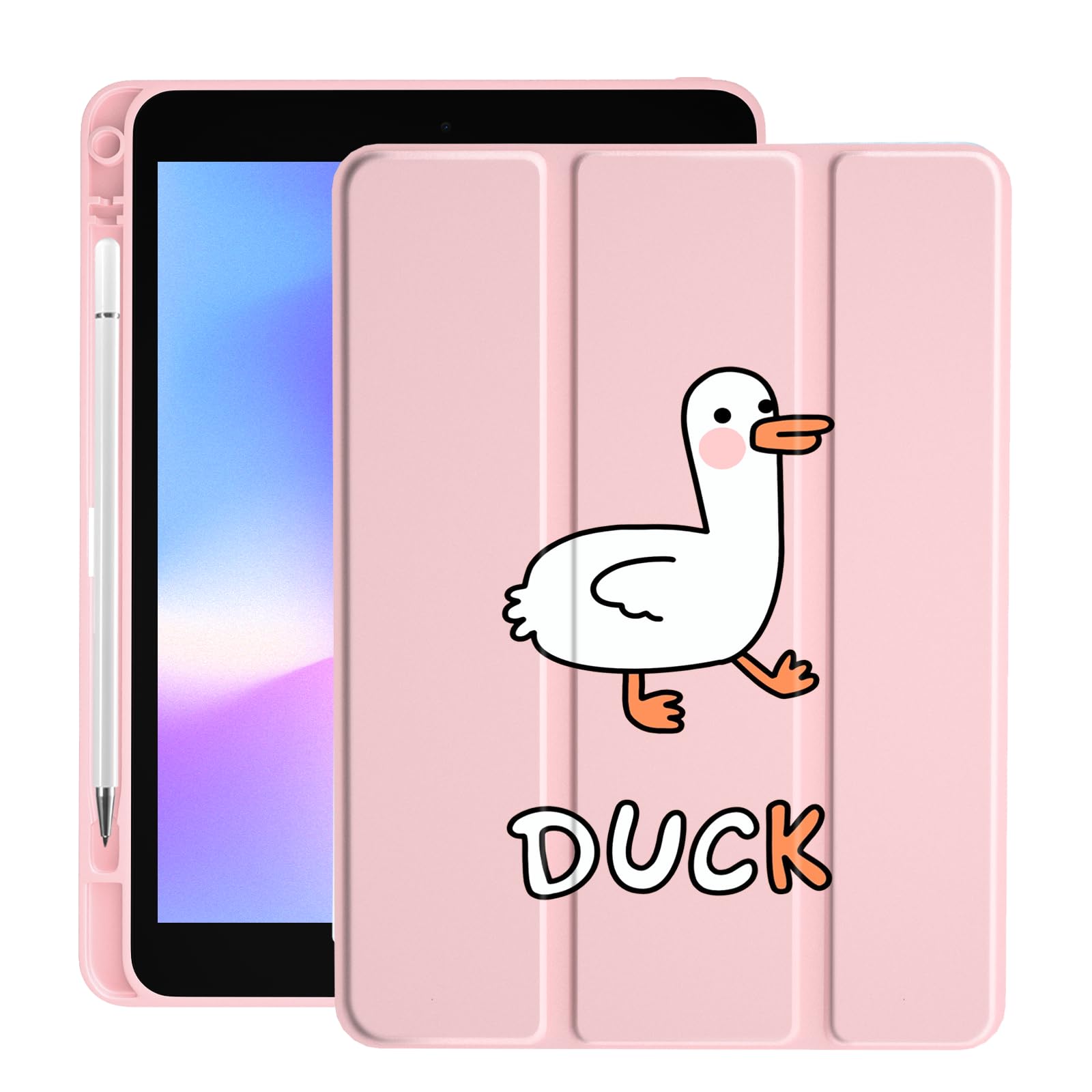 Amazon.com: Cute Kawaii Duck for iPad mini 6 Case with Pencil