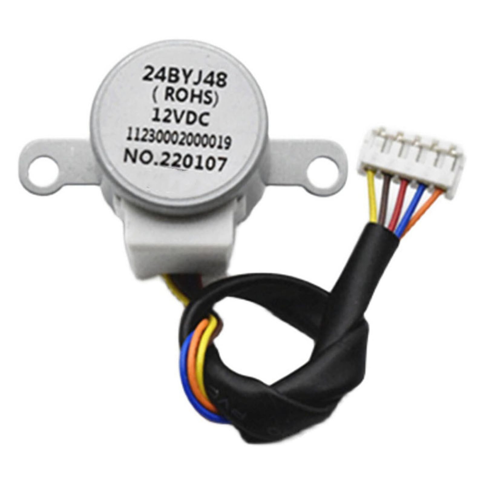 DC 12V 24BYJ48 ，Compatible For AUX， Air Conditioner Hanging Swing Blade Sweep Motor 15cm Wind Guide Motor