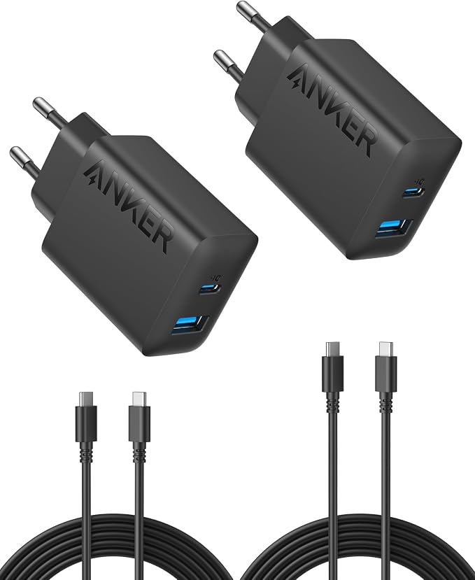 Anker ładowarka USB-C, 20 W, kabel USB-C 150 cm
