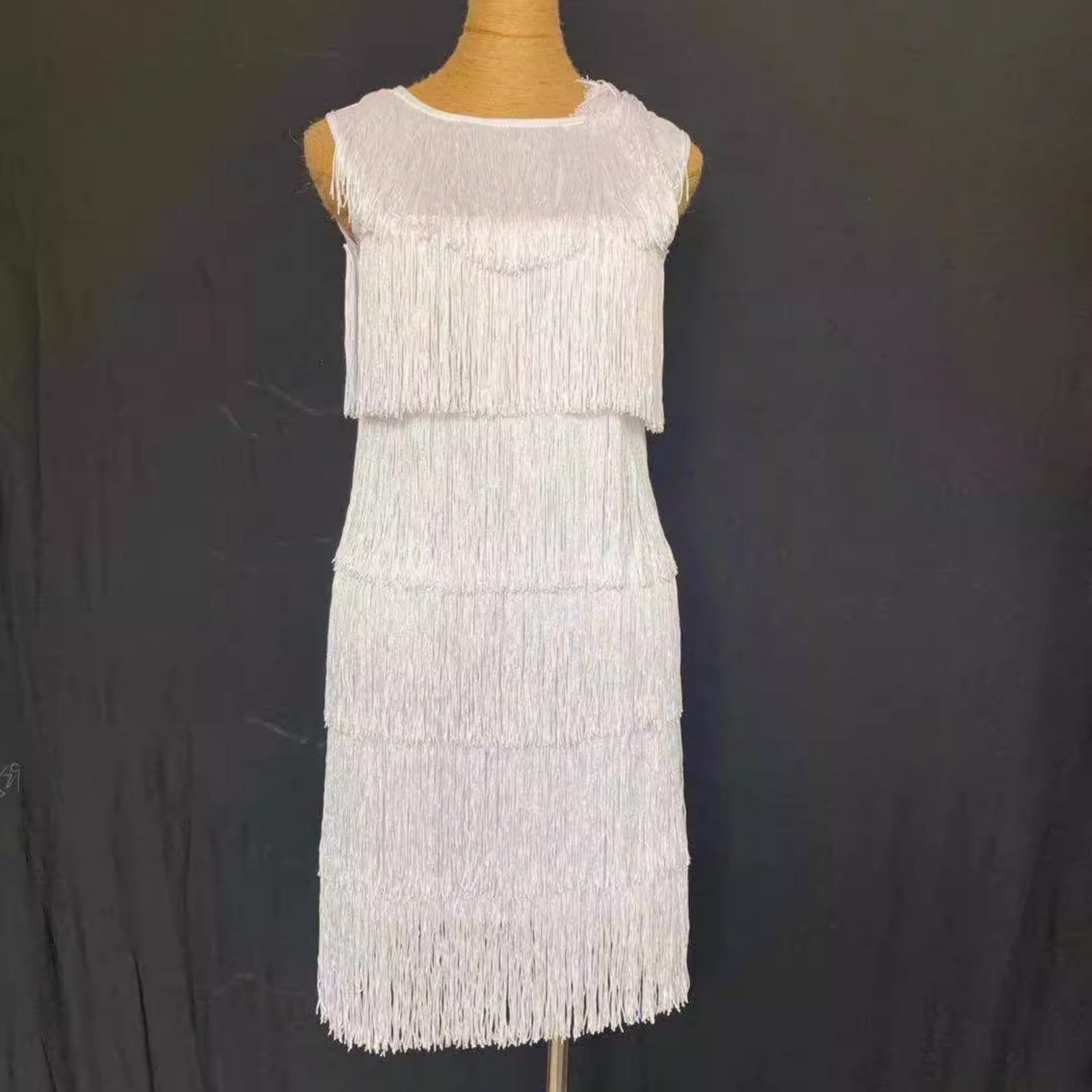 1 Stück 10 Meter Länge 30cm Breite Quaste Schnittfranse Fransen Geschnitten Fransenborte Trimmen Kostüm Lateinisches Kleid Garment Apparel Spitzenborte Nähzubehör Fransenbesatz (Schwarz)