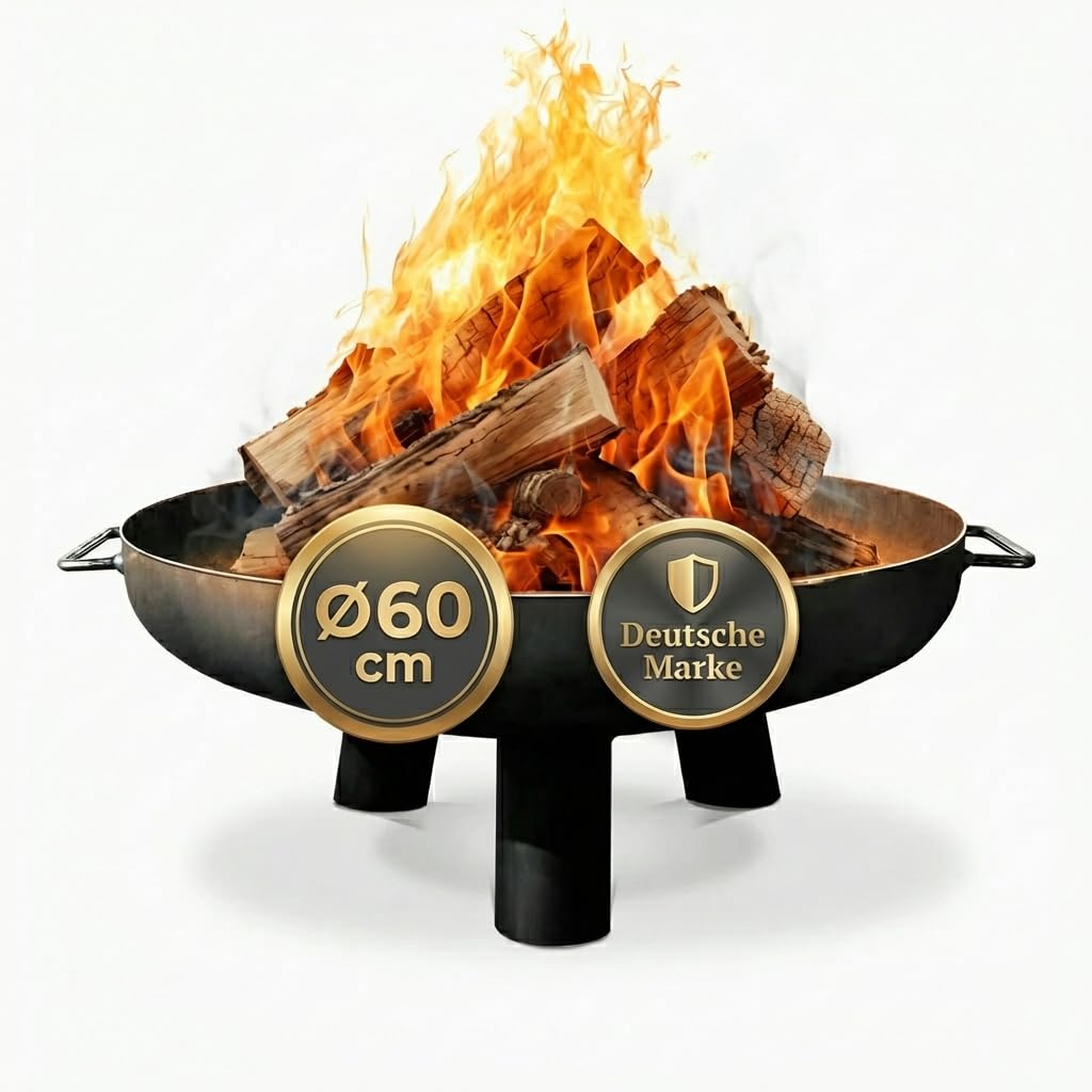 Feuerschale Kreta 60 cm Feuerstelle Garten Terrasse Balkon