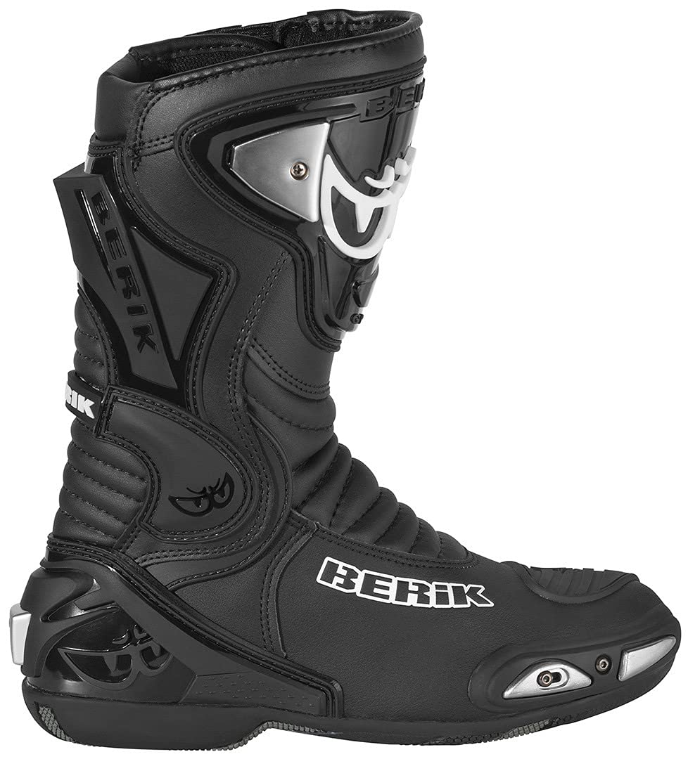 Berik Losail wasserdichte Motorradstiefel, 47 | Wasserdicht